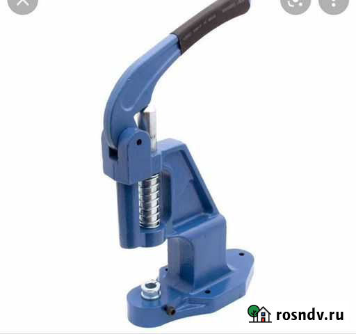 Пресс для установки кнопок Благовещенск - изображение 1