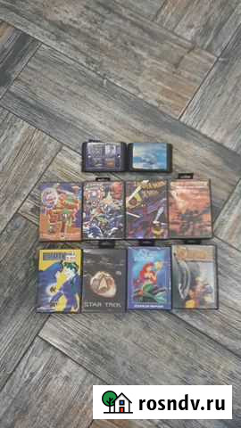 Коллекцию картриджей для приставки sega Кстово - изображение 1