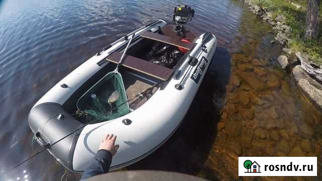 Лодка 300 и мотор 4-х тактный 7 л.с Санкт-Петербург - изображение 1