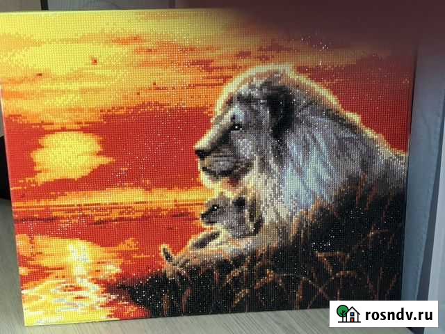 Лев на закате Лобня - изображение 1