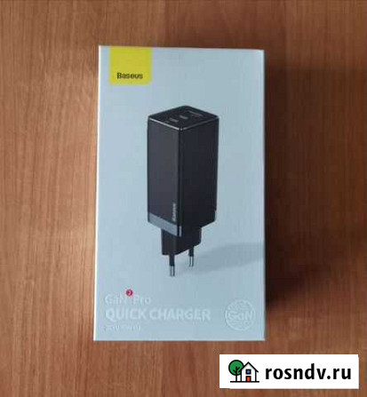 Быстрое зарядное устройство Baseus Gan Pro 65W Нов Иркутск - изображение 1