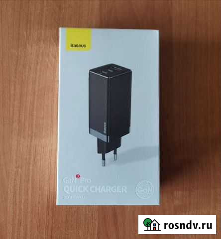 Быстрое зарядное устройство Baseus Gan Pro 65W Нов Иркутск - изображение 1