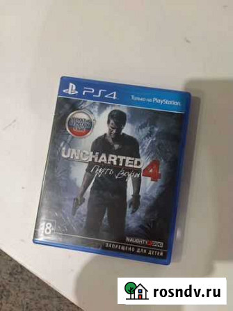 Игра для playstation ps4 Uncharted 4 Костомукша - изображение 1