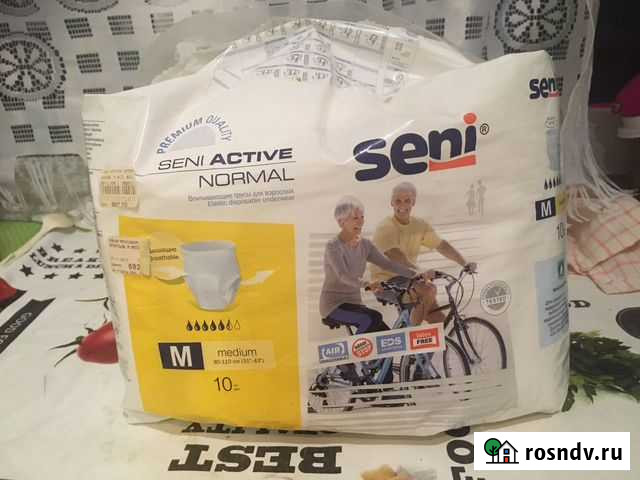 Seni active Впитыаающие одноразовые трусы (размер Ковров - изображение 1
