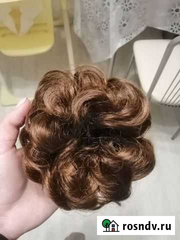 Резинка для волос с искусственным волосом Красноярск - изображение 1