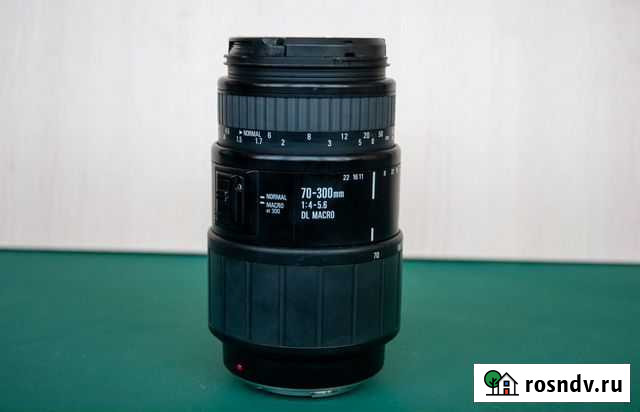 Объектив Sigma 70-300мм на запчасти Челябинск - изображение 1