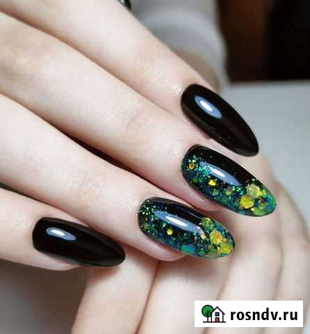 Наращивание ногтей, укрепление гель лак, маникюр Красноярск - изображение 1