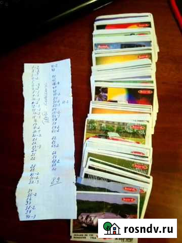 Вкладыши turbo. разные серии Воскресенское - изображение 1