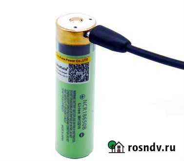 Аккумулятор 18650В USB 3500 mah Иркутск