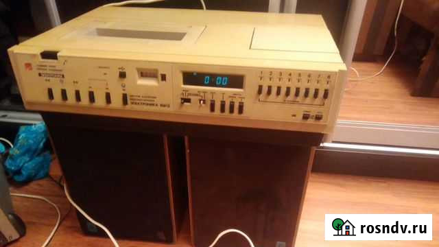 Видеомагнитофон Электроника вм 12 1988г Иркутск - изображение 1