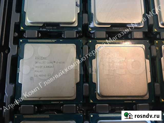 Процессоры Intel core i7 2600 и i7-4770 Есть 30шт Москва - изображение 1