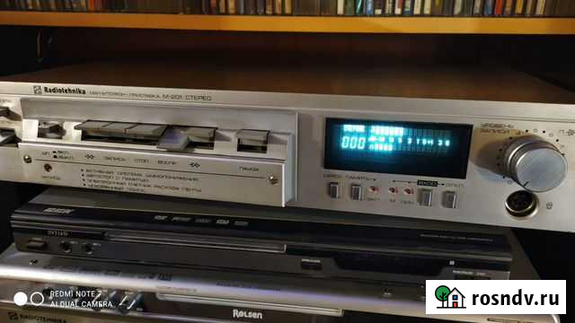 Кассетный магнитофон-приставка Радиотехника-м201 Чебаркуль - изображение 1