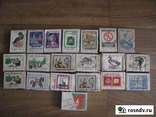 Продам спичечные коробки времён СССР Вологда - изображение 1