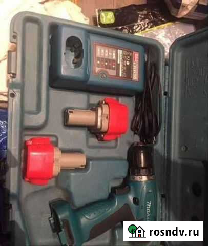 Аккумуляторная дрель шуруповерт makita Ялга - изображение 1