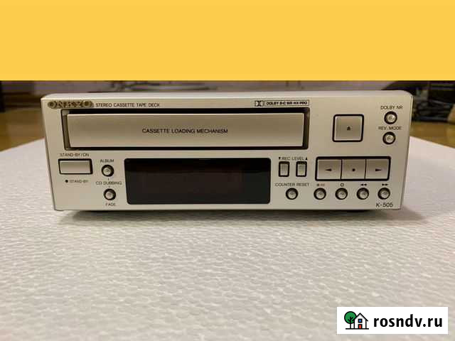 Кассетная дека Onkyo K505 Воронеж - изображение 1