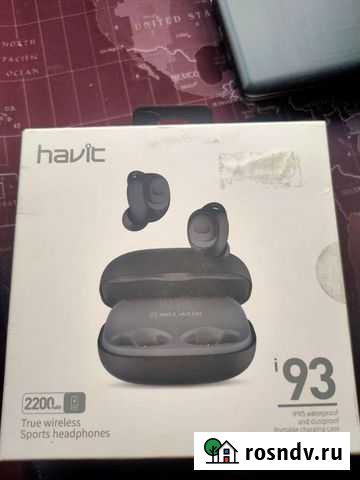 Беспроводные наушникиHavit i93 Старый Оскол - изображение 1