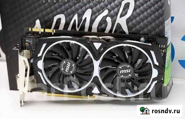 Видеокарта gtx 1070 ti msi armor Красноярск - изображение 1