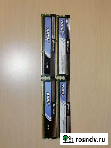 Оперативная память Corsair XMS 4GB (2GBx2) Новороссийск - изображение 1