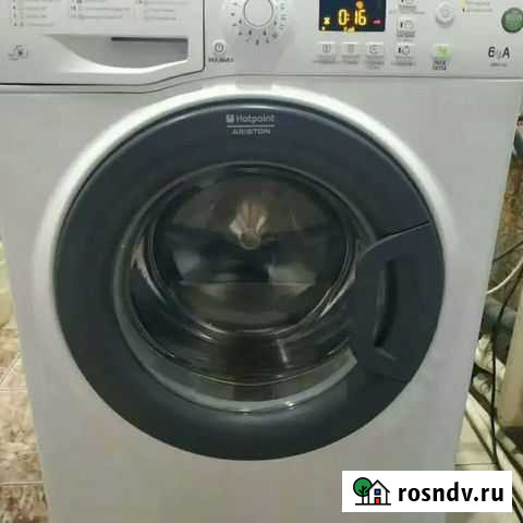 Стиральная машина hotpoint ariston 6 кг Иркутск - изображение 1