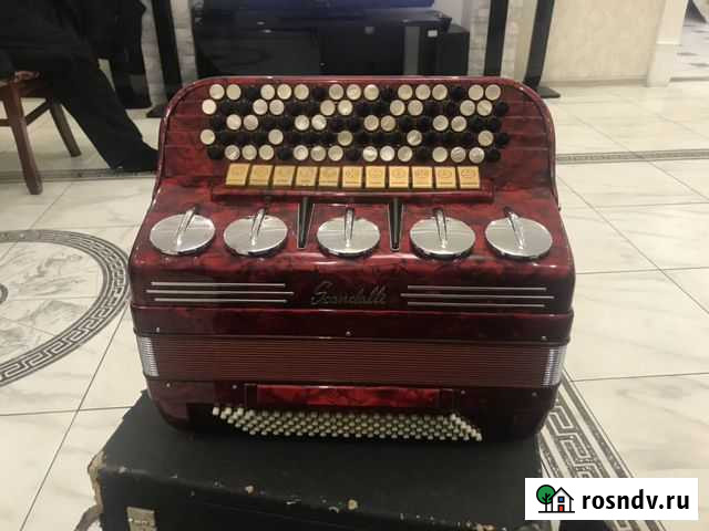 Продам. 5ти рядный. итальянский баян. Scandalli Хабаровск - изображение 1