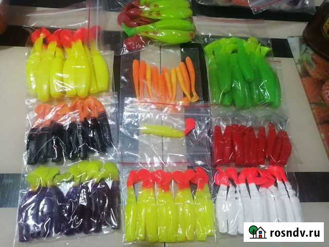 Силеконовые рыболовные приманки Ейск - изображение 1