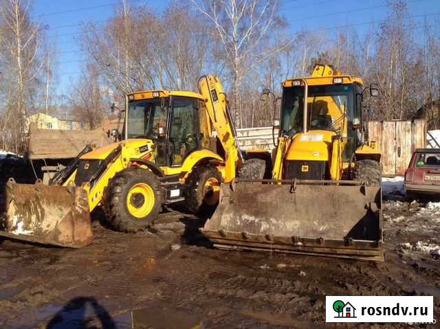 Услуги экскаватора-погрузчика Томск - изображение 1