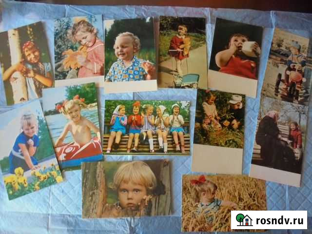 Дети куклы советские открытки Рязань - изображение 1