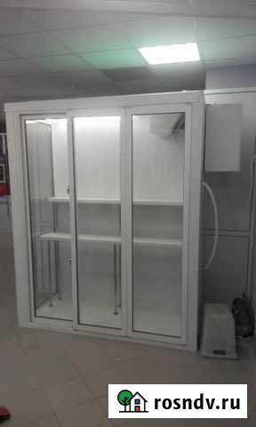 Стеклянная холодильная камера для цветов Ногинск - изображение 1