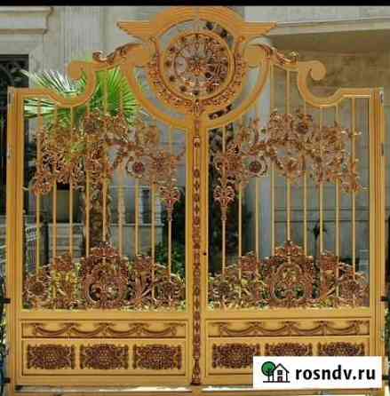 Кованные ворота Грозный