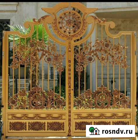 Кованные ворота Грозный - изображение 1