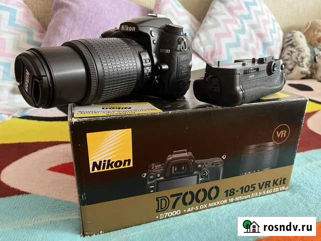Зеркальный фотоаппарат Nikon d7000 + 2 объектива Хабаровск - изображение 1