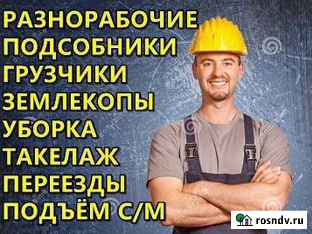 Грузчики Разнорабочие Грузоперевозки Челябинск - изображение 1