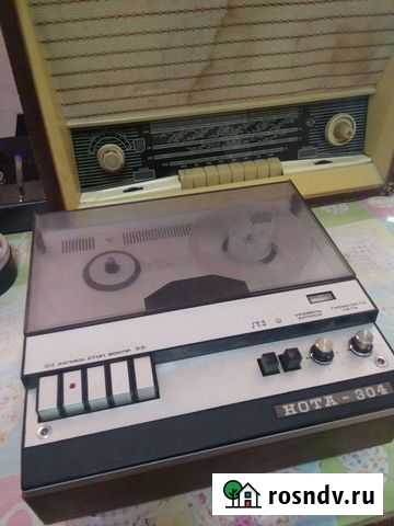 Катушечный магнитофон приставка Уфа - изображение 1