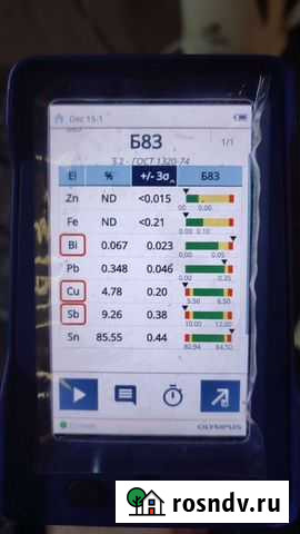 Баббит б 83 Щекино - изображение 1