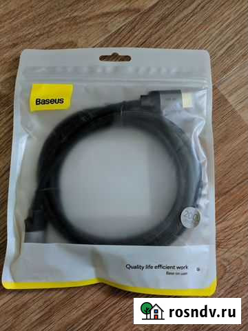 Baseus hdmi кабель 2.0 Дубовое - изображение 1