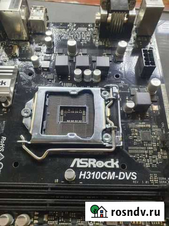 Плата Asrock H310CM-DVS LGA 1151v2 Екатеринбург - изображение 1