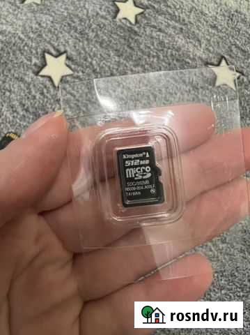 Карта памяти MicroSD Kingston SDC 512 MB Москва - изображение 1