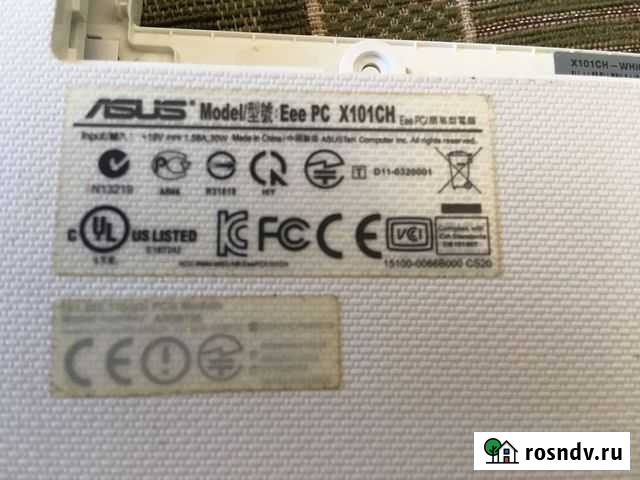 Нетбук asus x101ch Чекмагуш - изображение 1