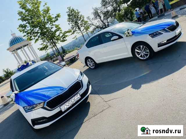 Кортеж из Skoda Octavia A7 белого Цвета на Свадьбу Старый Оскол - изображение 1