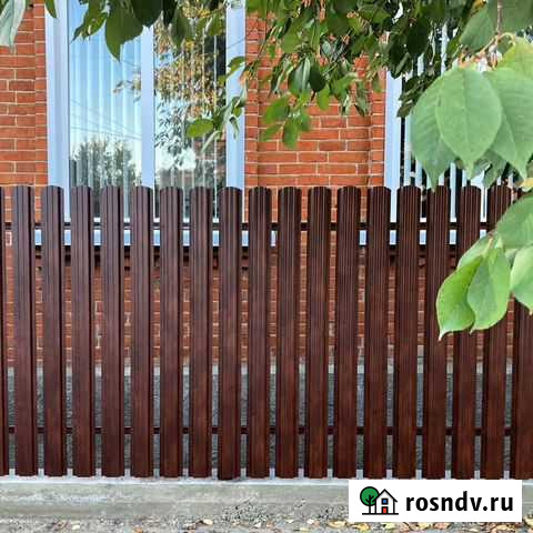 Штакетник металлический для забора Избербаш - изображение 1