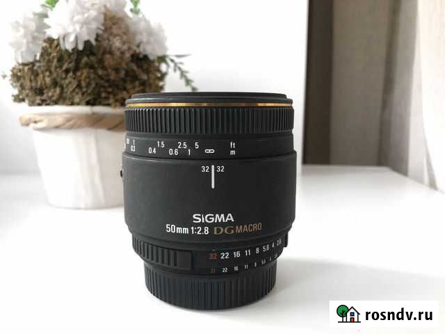Sigma 50mm f/2.8 DG Macro Nikon Воронеж - изображение 1