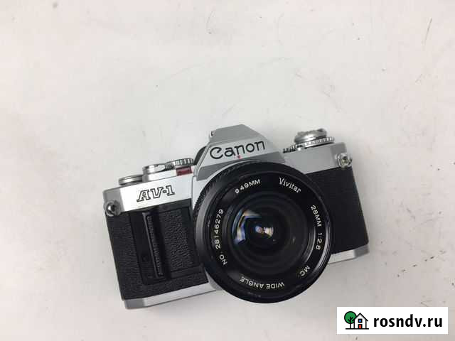 Canon AV-1 + Vivitar 28mm f/2.8 Ростов-на-Дону - изображение 1
