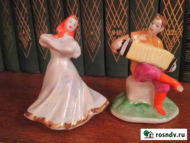 Фарфоровые статуэтки Русский перепляс Удельная - изображение 1