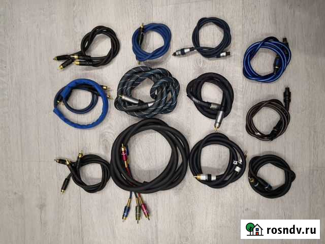 Фирменные межблочные и сабвуферные кабели Муром - изображение 1