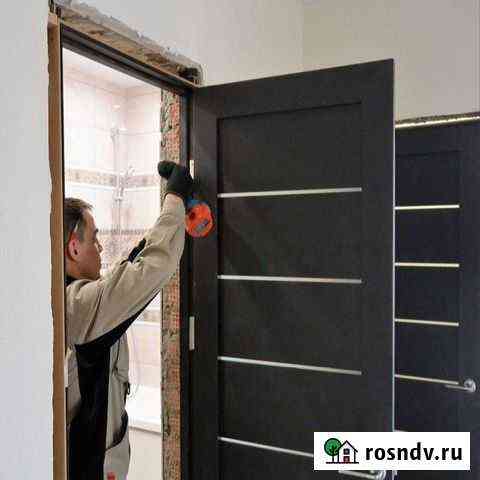 Установка межкомнатных И входных дверей Волжский