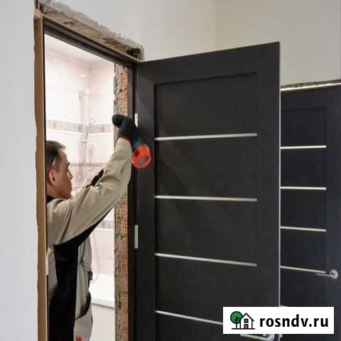 Установка межкомнатных И входных дверей Волжский - изображение 1