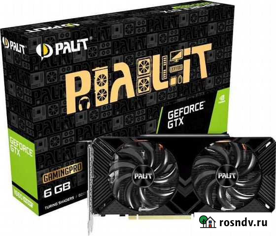 Новая видеокарта Palit GTX 1660super 6 Гб Казань - изображение 1