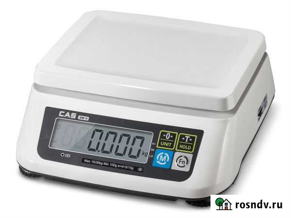 Весы порционные CAS-SWN-3,6,15,30 кг Барнаул - изображение 1