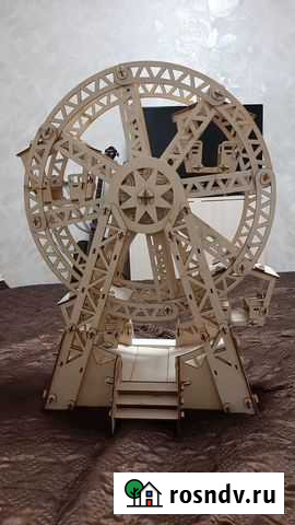 Продам модель колеса обозрения из дерева Ангарск - изображение 1