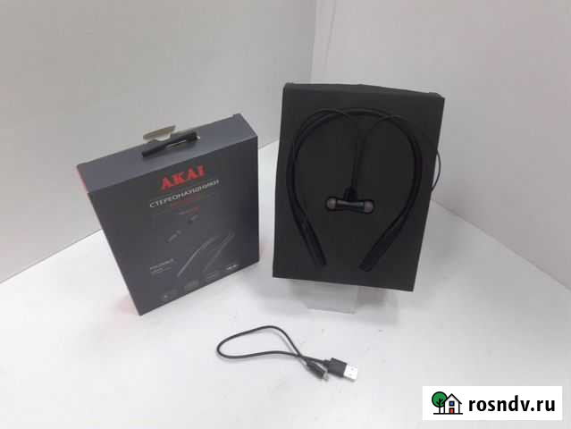 Наушники Akai HD-204B Орск - изображение 1